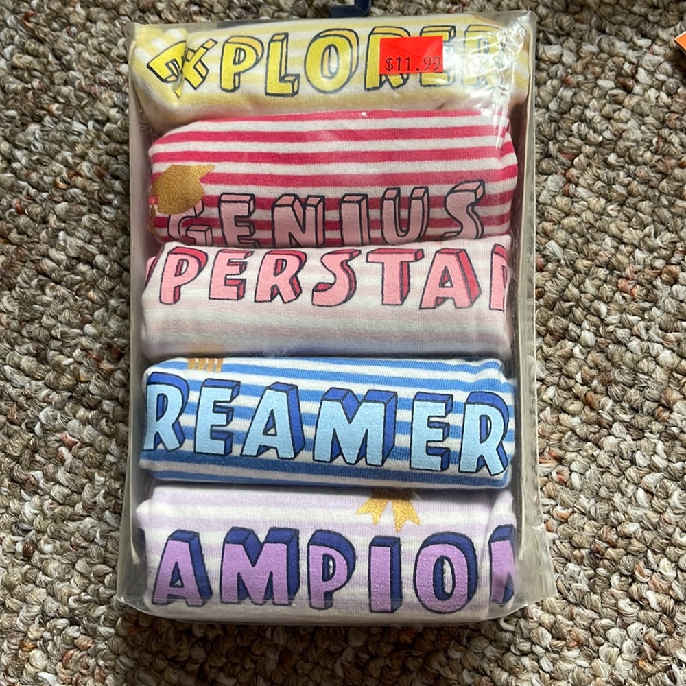 5 pack kids undies